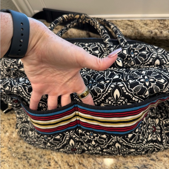 Vera Bradley Floral Grand Weekender Bag - Picture 3 of 16
